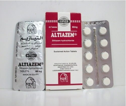 لماذا يستخدم أقراص التيازيم altiazem والآثار الجانبية والسعر والبديل