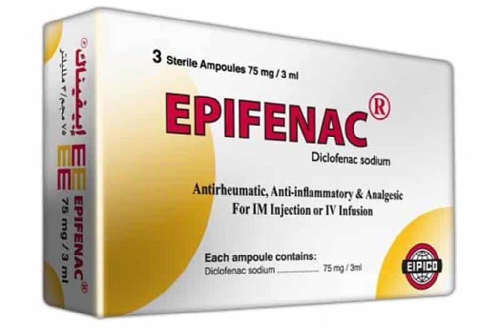 ما هي دواعي استعمال ابيفيناك epifenac والأضرار والسعر والجرعة‎