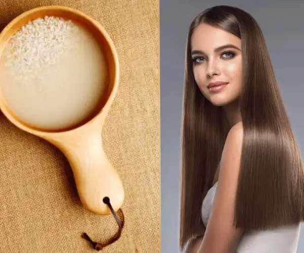 ماء الأرز لتطويل الشعر