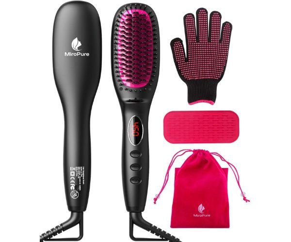 مشط شعر كهربائي