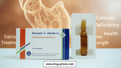 عبوة حقن ديفارول اس 200000 وحدة دولية الأصلية لعلاج نقص فيتامين د وهشاشة العظام