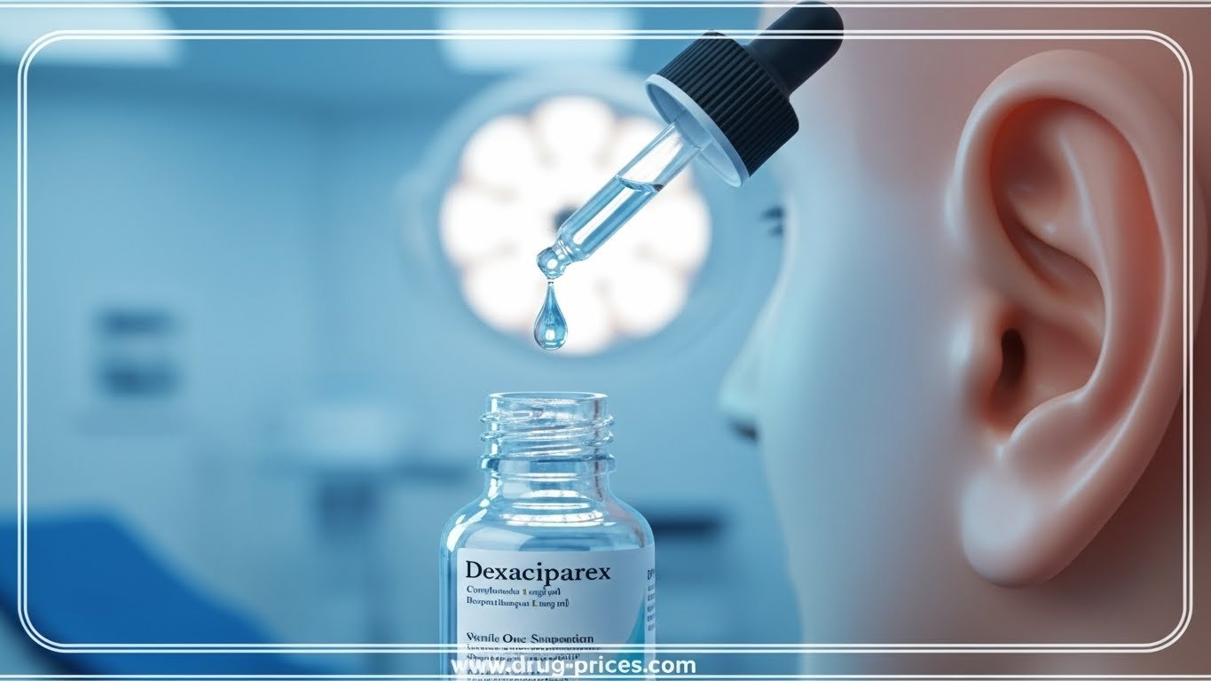 صورة عبوة قطرة ديكساسيباركس لعلاج التهابات الأذن