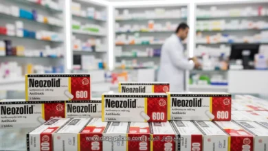عبوة دواء نيوزوليد Neozolid بتركيز 600 مجم الشكل الجديد، مضاد حيوي واسع المدى لعلاج التهابات الجهاز التنفسي والجلد