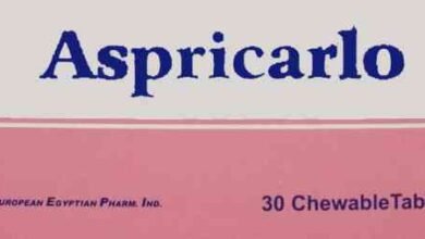 دواعي استعمال اسبريكارلو aspricarlo والجرعة والسعر والبديل‎