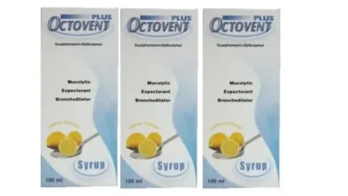 دواعي استعمال اكتوفنت octovent بلس شراب والجرعة والسعر والبديل‎