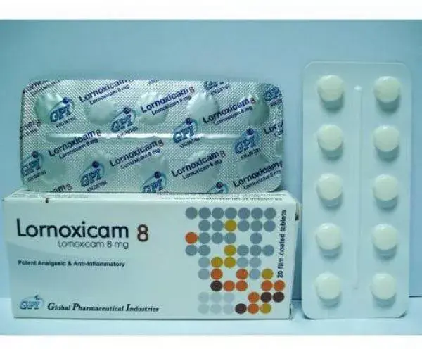 استخدامات لورنوكسيكام lornoxicam ومتى يبدأ المفعول والجرعة والسعر‎