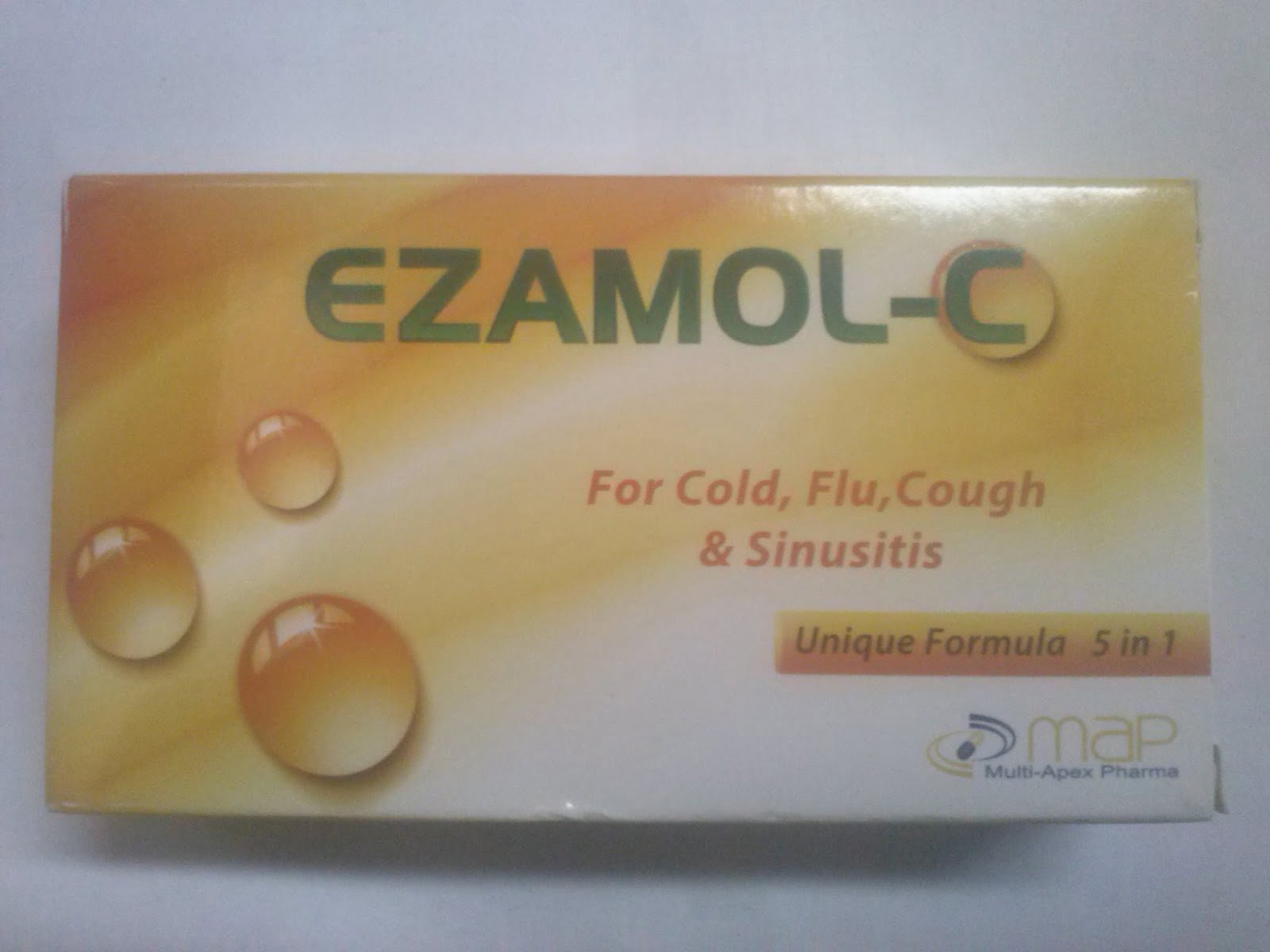 استعمالات ايزامول سي ezamol c والآثار الجانبية والسعر والبديل‎