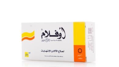 استعمالات وطريقة استخدام اوفلام Oflam مسكن والسعر والجرعة والبديل‎