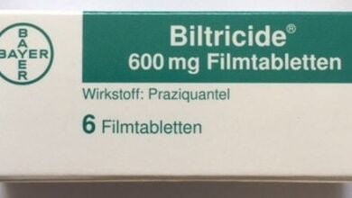 بيلتريسيد Biltricide أقراص: دواعي الاستعمال والجرعة والسعر والأعراض‎