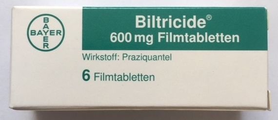 بيلتريسيد Biltricide أقراص: دواعي الاستعمال والجرعة والسعر والأعراض‎