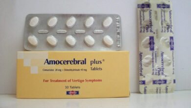 جرعة اموسريبرال amocerebral للدوار والاتزان والأضرار والفوائد والسعر والبديل‎