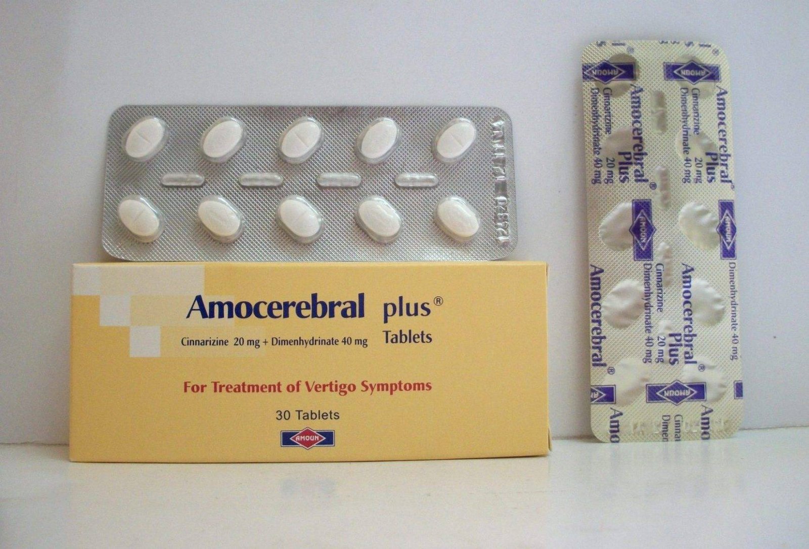 جرعة اموسريبرال amocerebral للدوار والاتزان والأضرار والفوائد والسعر والبديل‎