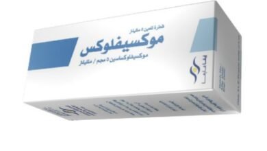 روشتة موكسيفلوكس مضاد حيوي: ودواعي الاستعمال والجرعة والأضرار‎