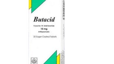 سعر بيوتاسيد Butacid والمفعول والاستخدامات والجرعة والأعراض