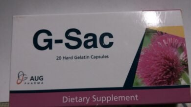 سعر جي ساك G-Sac والآثار الجانبية وفوائده لتنشيط الكبد‎
