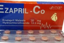 سعر واستخدامات ايزابريل كو EZAPRIL-CO وتأثيره على الانتصاب وضربات القلب‎
