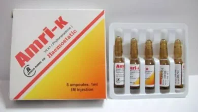 فوائد حقن امري ك amri-k والمفعول والأعراض الجانبية والسعر والبديل‎