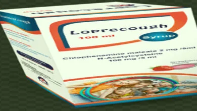 فوائد لوبريكف loprecough شراب للكحة والجرعة والسعر والبديل‎