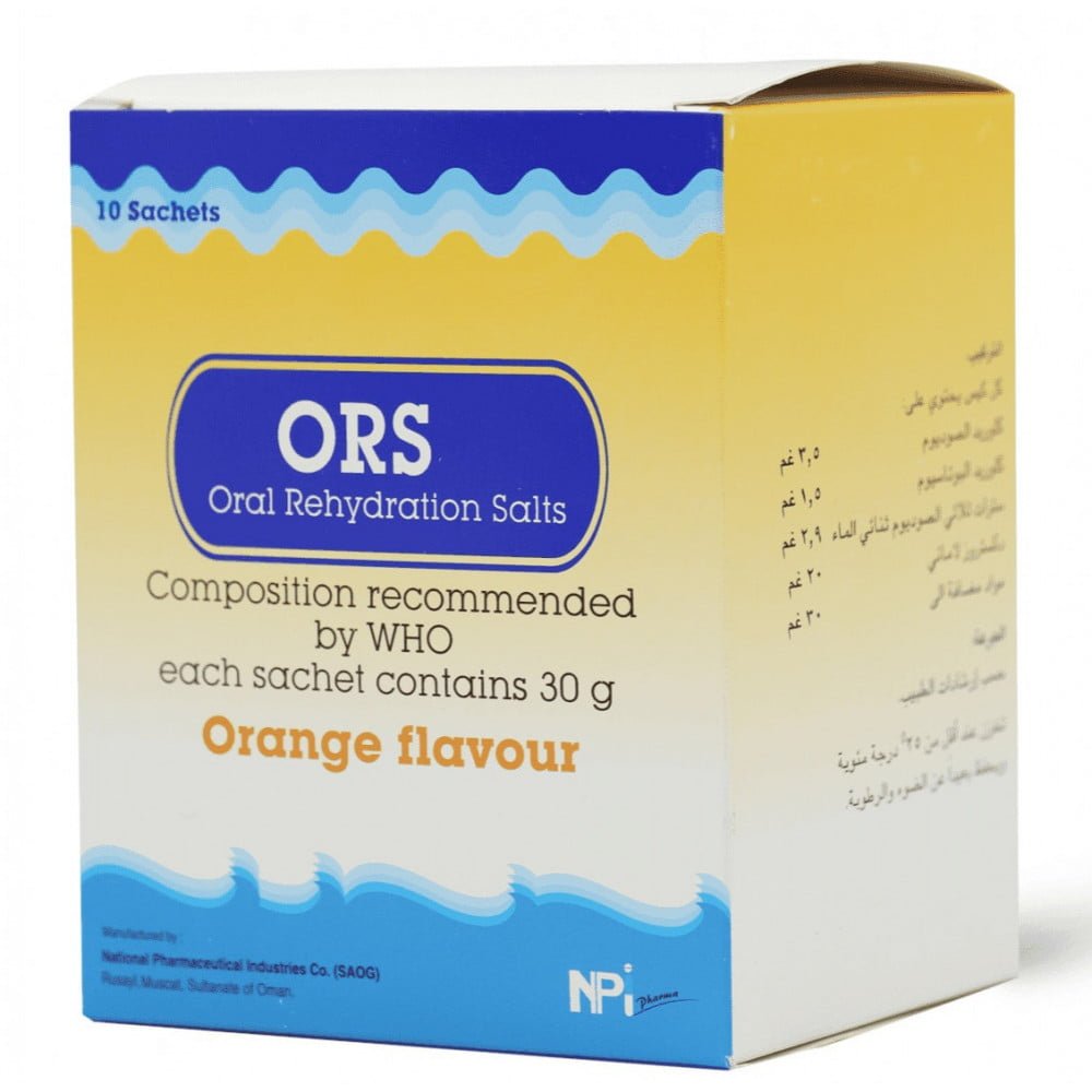 فوائد وطريقة استخدام محلول او ار اس ORS للأطفال و الجرعة والأعراض‎