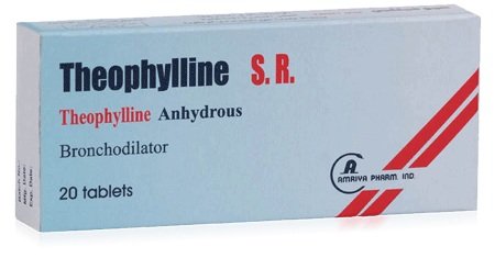 ثيوفيللين أقراص موسع للشعب الهوائية ولحالات الربو Theophylline Tablets