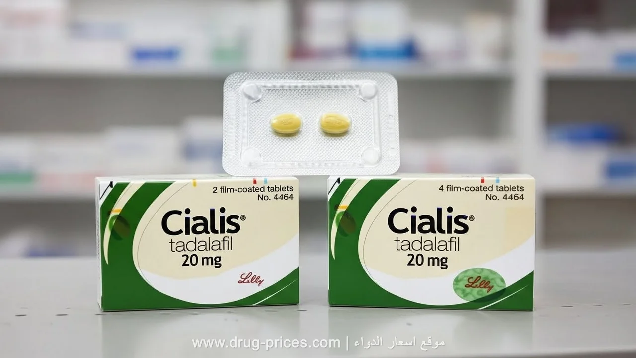 الفرق بين تركيزات سياليس المختلفة علبة دواء سياليس بتركيزاته المختلفة 5 ملغ و 20 ملغ