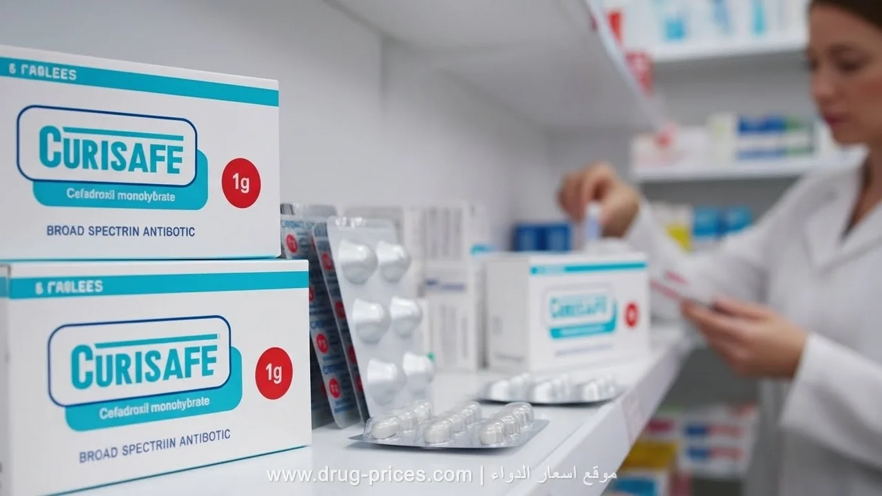 شكل عبوة كيوريسيف الجديدة دواء كيوريسيف مضاد حيوي واسع المجال لعلاج الالتهابات