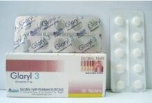 دواعي استعمال جلاريل Glaryl والسعر والجرعة والأعراض‎