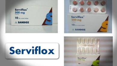 استخدامات سرفيفلوكس Serviflox والآثار الجانبية والسعر والبديل والجرعة‎