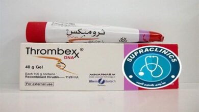 استخدامات كريم ثرومبكس thrombex والآثار الجانبية والسعر‎