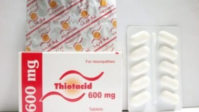 الفرق بين ثيوتاسيد thiotaside وثيوتاسيد مركب وميلجا والجرعة والأضرار‎