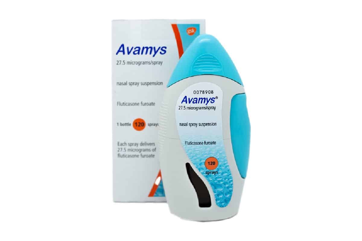 بخاخ افاميس avamys للأنف: دواعي الاستعمال والسعر والأضرار ومدى خطورته على الحامل والبديل  ‎