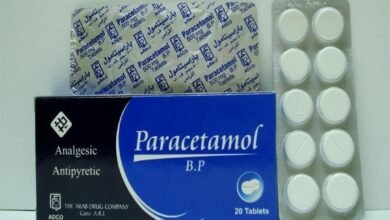 جرعة الباراسيتامول للكبار والفوائد والأعراض والمفعول والسعر‎