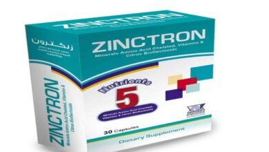 زنكترون Zinctron: الفوائد للشعر والجسم والسعر والبديل والجرعة‎