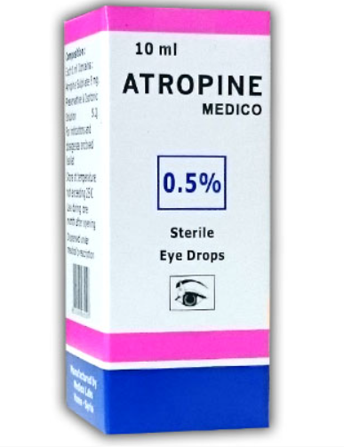 سعر اتروبين Atropine والاستخدامات والجرعة والأعراض البديل‎