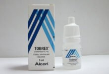 سعر توبركس Tobrex وطريقة الاستخدام والفوائد والأعراض‎