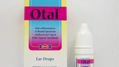 أوتال نقط مزيل لشمع الاذن ولعلاج التهاب الأذن الخارجية Otal Ear Drops