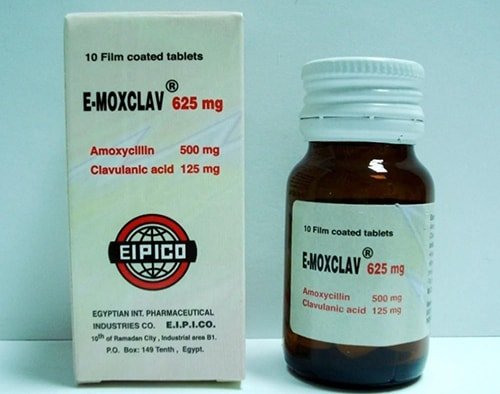 إيموكسكلاف مضاد حيوى واسع المجال لعلاج الألتهابات البكتيرية E-Moxclav
