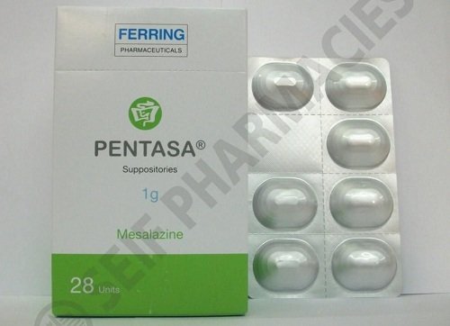 بنتازا لعلاج التهابات القولون التقرحى والتهابات الأمعاء Pentasa