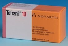 توفرانيل أقراص لعلاج الاكتئاب وسرعة القذف Tofranil Tablets