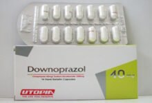 داونوبرازول كبسولات لعلاج قرحة المعدة والاثنى عشر Downoprazol Capsules
