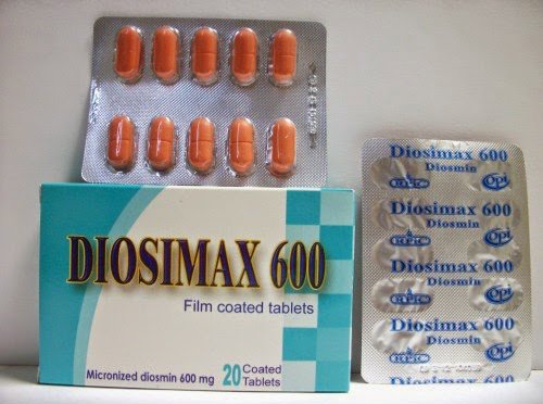 ديوسيماكس أقراص مقوى للاوعية الدموية وعلاج البواسير Diosimax Tablets