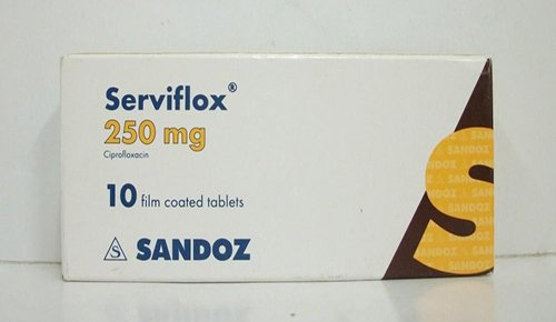 سرفيفلوكس أقراص مضاد حيوى واسع المجال Serviflox Tablets