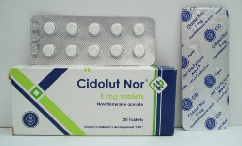 سيدولوت نور أقراص لتأخير الدورة الشهرية Cidolut Nor Tablets