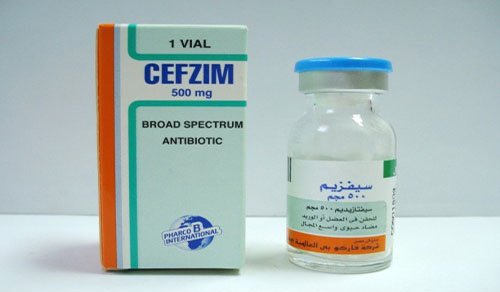 سيفزيم فيال حقن مضاد حيوى واسع المجال Cefzim Vial