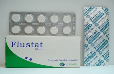 فلوستات أقراص لعلاج نزلات البرد والانفلونزا Flustat Tablets