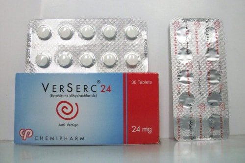 فيرسيرك أقراص لعلاج الدوخة وطنين الاذن Verserc Tablets