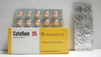 كتافلام مسكن للآلام الحادة ومضاد للألتهابات وخافض للحرارة Cataflam