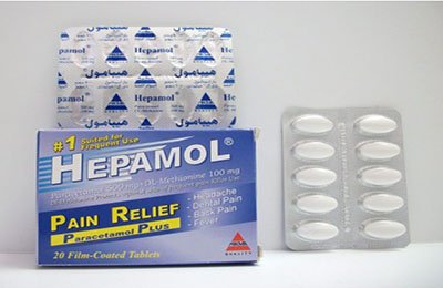 هيبامول أقراص مسكن للالم وخافض للحرارة Hepamol Tablets