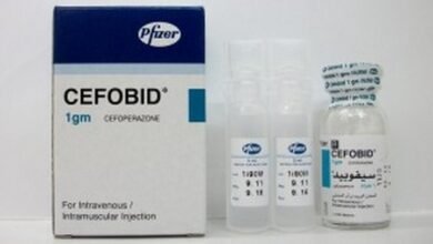 سيفوبيد Cefobid مضاد حيوي.. الجرعة ودواعي الاستخدام والسعر والبديل والأضرار‎
