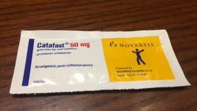 طريقة استعمال كتافاست مسكن والمفعول والسعر والأضرار‎